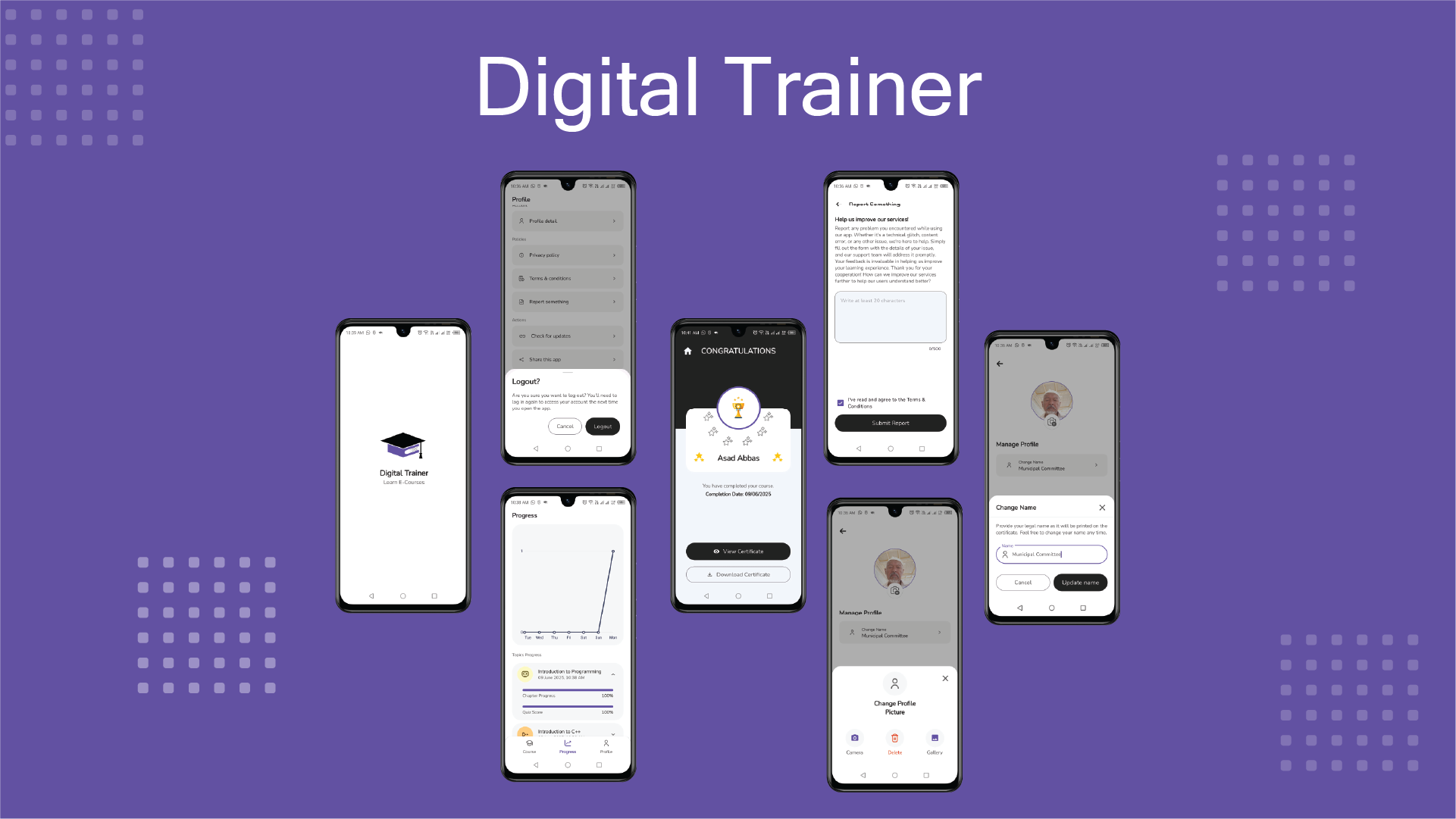 Digital Trainer Screenshot 2